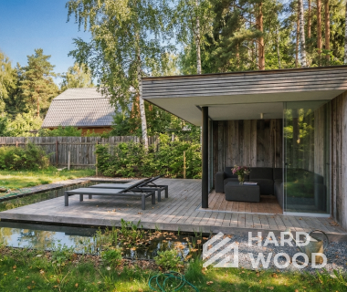 Беседка в современном стиле №78 - фото 2240