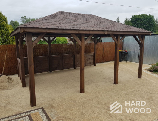 Газебо беседка без стен №93 - фото 1891