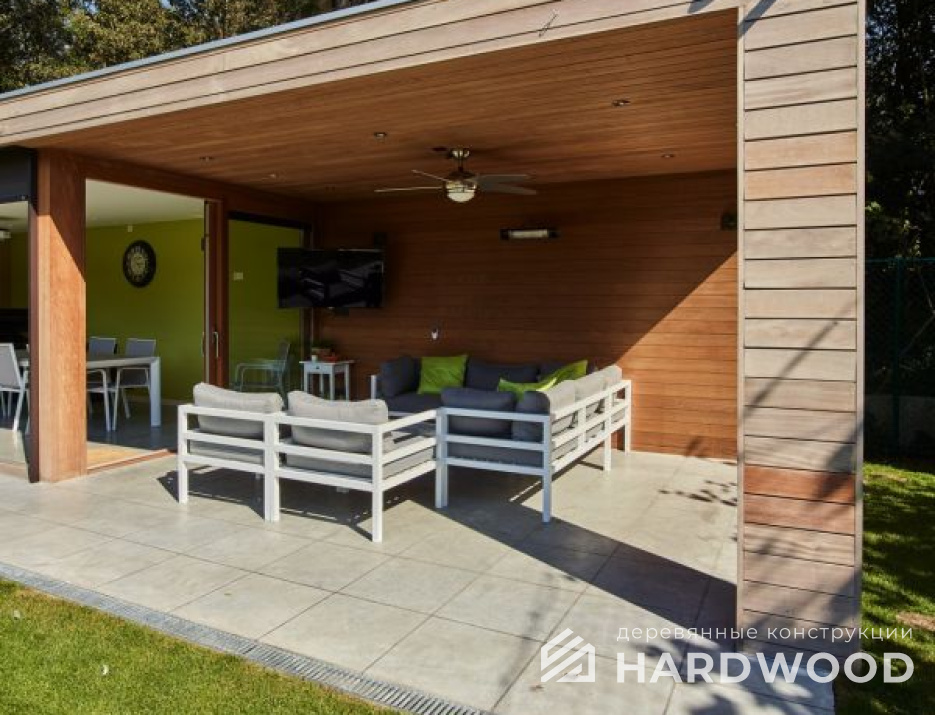 Беседка с летней кухней №11 - фото 1370