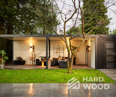 Открытая беседка с хозблоком под одной крышей №67 - фото 1715