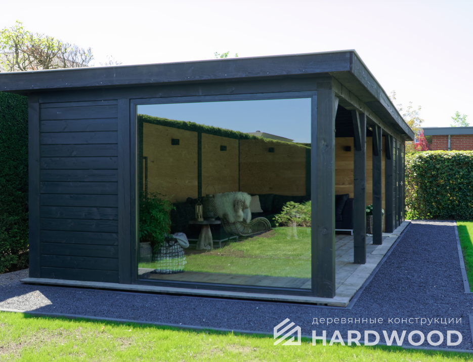 Беседка барбекюшница премиум класса №39 - фото 1608